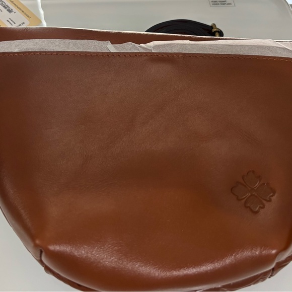 NWT Patricia Nash Tooled Embossed Leather Tinchi Belt in Rich Brown - Picture 3 of 6